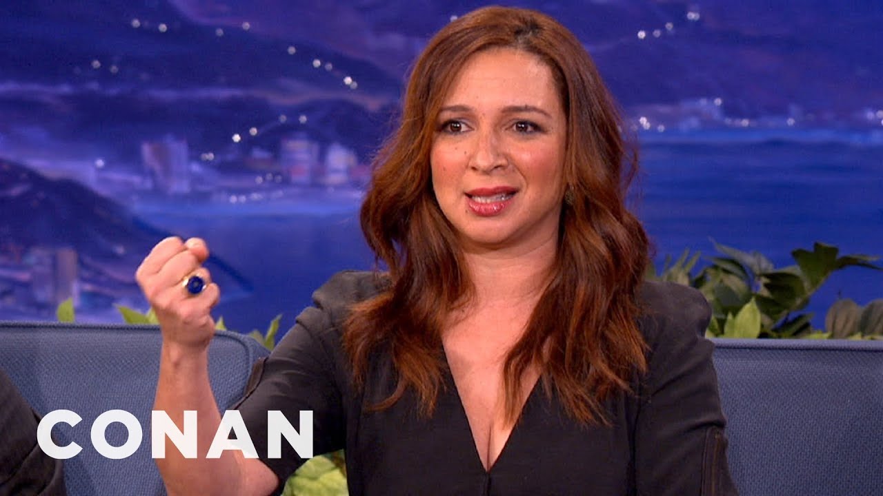 Maya Rudolph: My Friend's Dog Found The Hollywood Sign Human Head | CONAN on TBS