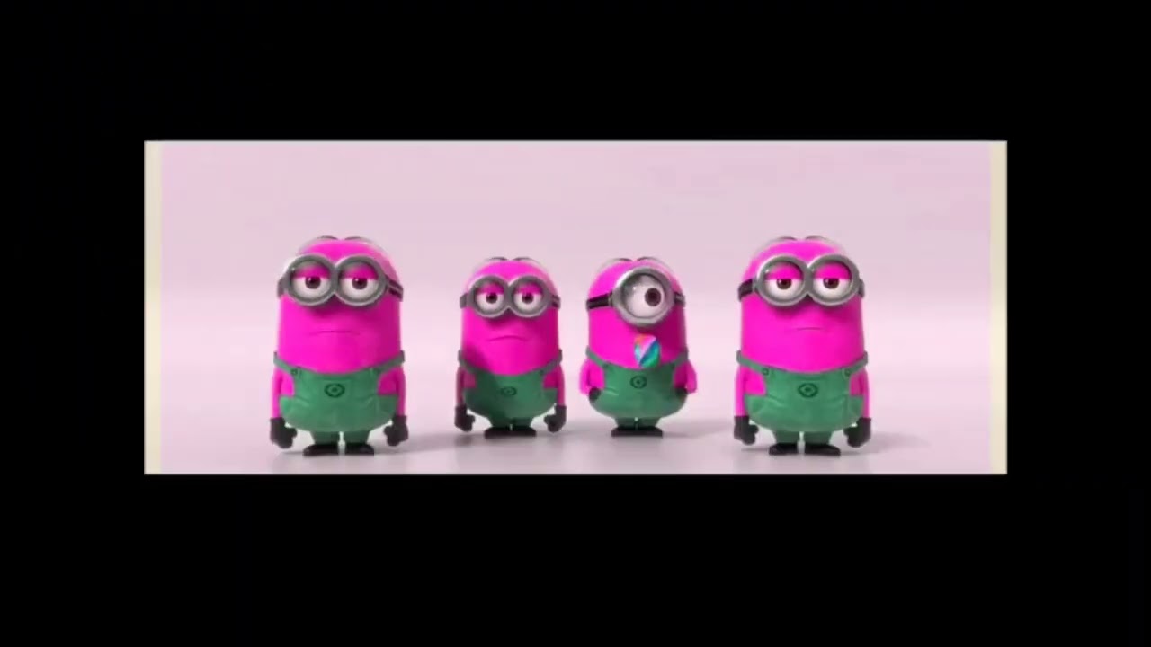 Funny pink Minions. | Sponsored By Gamavision Csupo Effects