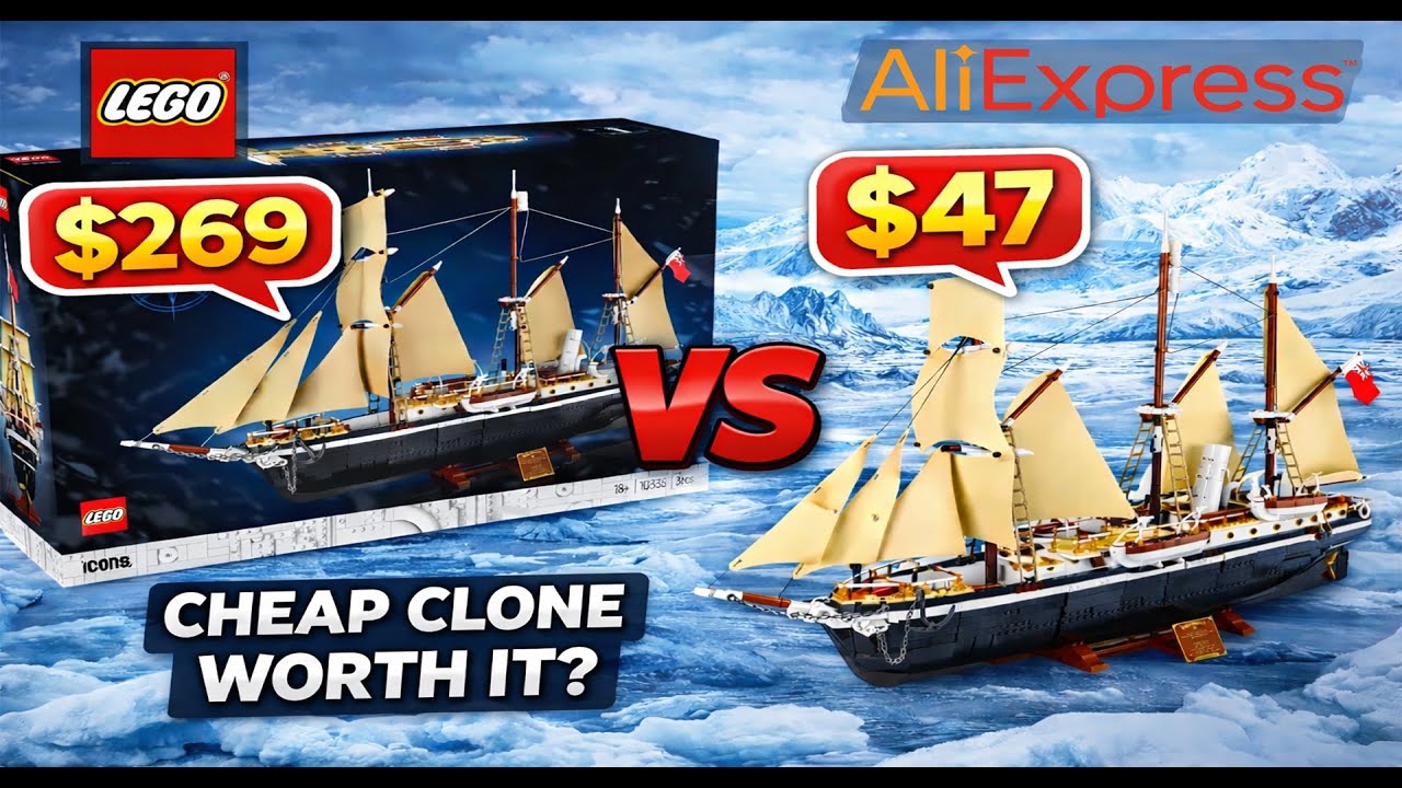 Is fake Lego from AliExpress worth it?  Endurance (10335)