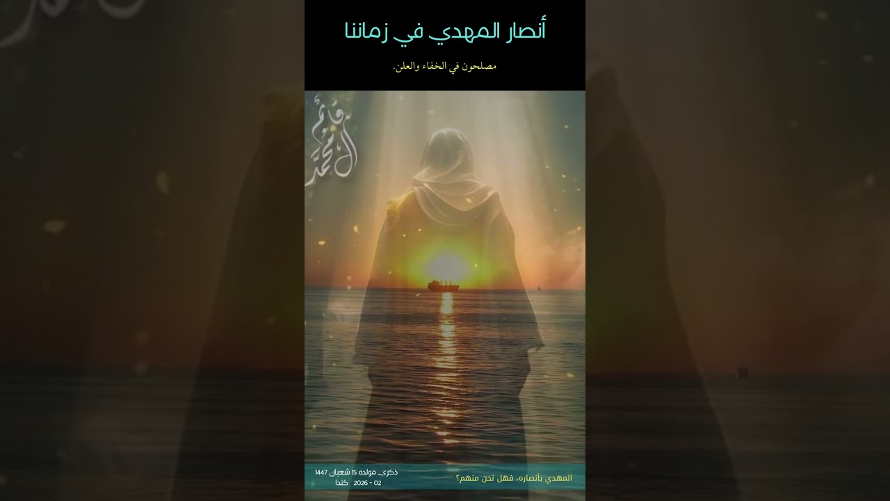 أنصار المهدي في زمننا  -  مولد خاتم الأئمة والحجج🌹🍀
