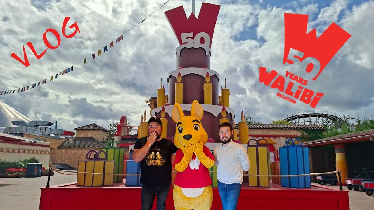 LES BIBOUX A WALIBI БЕЛЬГИЯ (ВЛОГ)