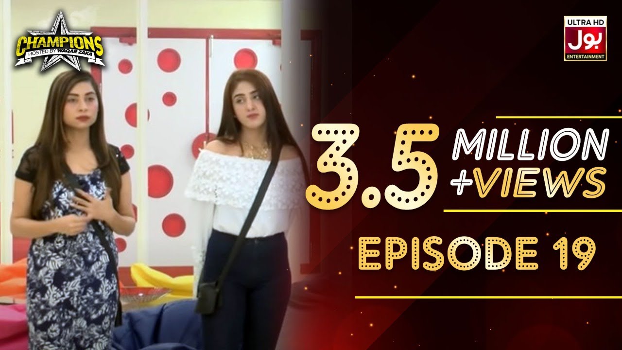 Champions With Waqar Zaka Episode 19 | Champions BOL House | Waqar Zaka Show
