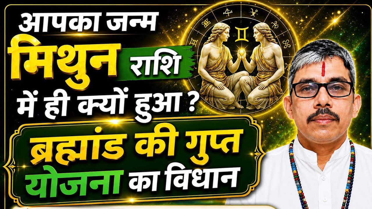 Mithun Rashi में आपका जन्म क्यू हुआ जन्म का कारण से मृत्यु के निवारण तक की यात्रा कैसी होगी क्या क्य