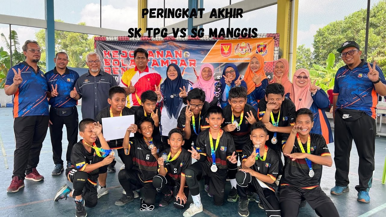 PERINGKAT AKHIR | KEJOHANAN BOLA TAMPAR MSSD KUALA LANGAT (L) B12 2024 | SK TPG vs SG MANGGIS