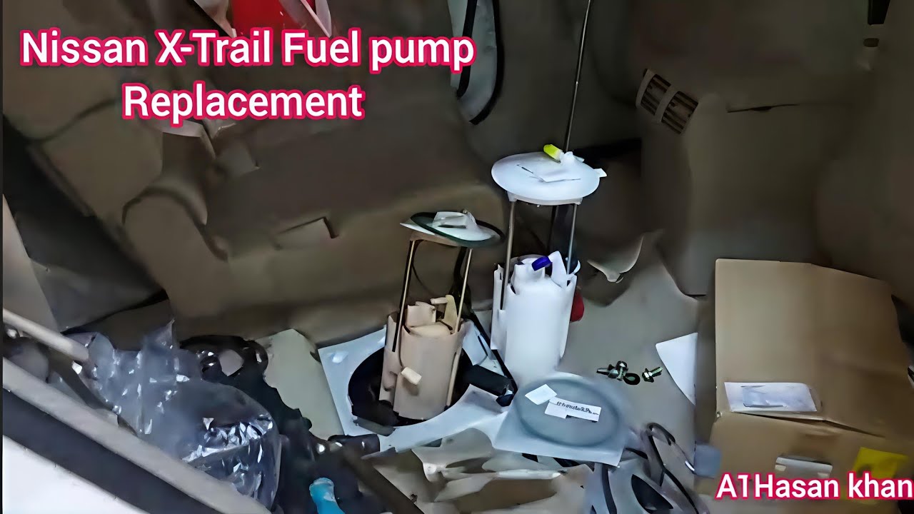 How To Replace Fuel pump Nissan X-Trail #Nissan X-Trail Fuel pump Change #Fuel Filter Replace Nissan