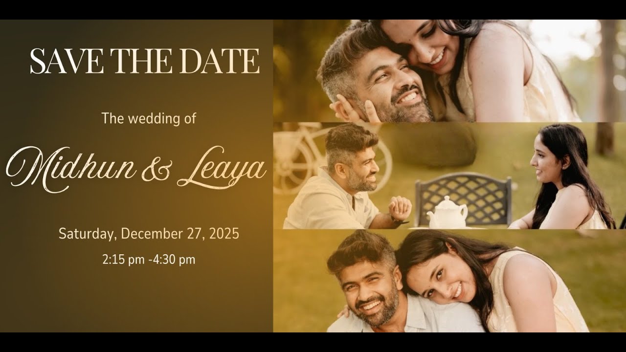 WEDDING LIVE STREAMING || Midhun weds Leaya ||  27-12-2025