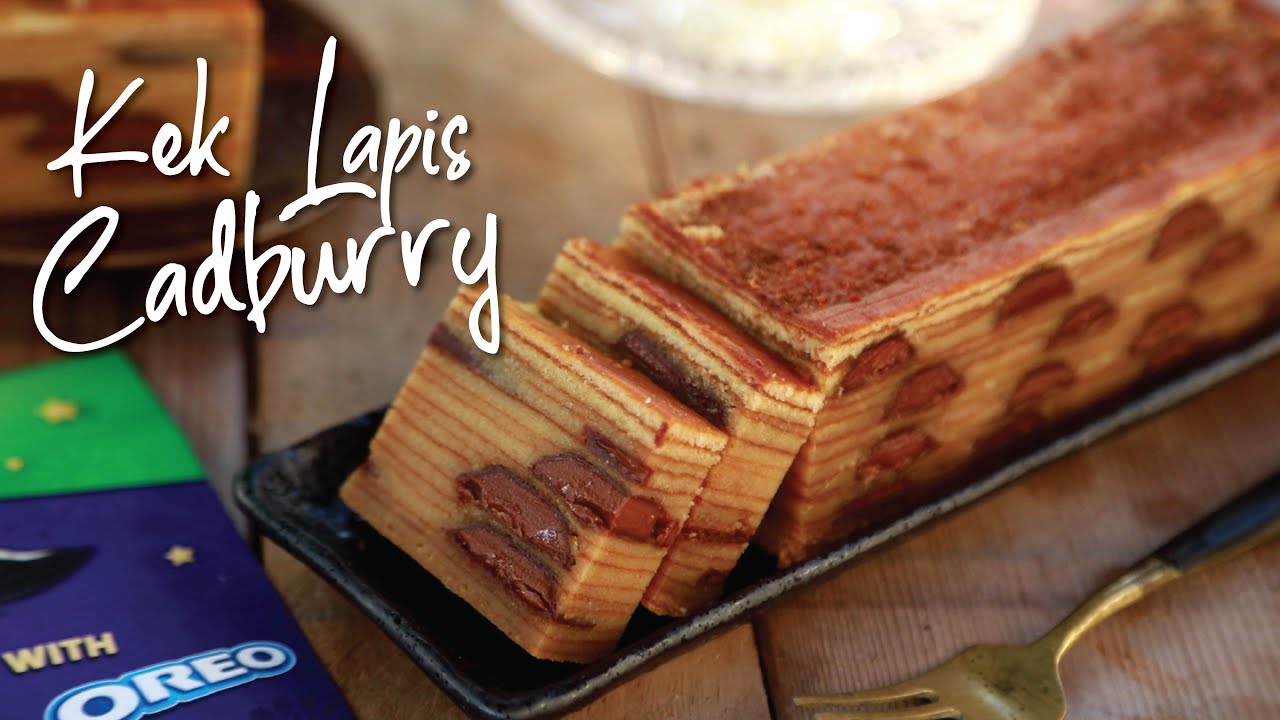 Bila dapat hadiah dari Cadbury. Apalagi melapis lah kita... Kek Lapis Cadbury