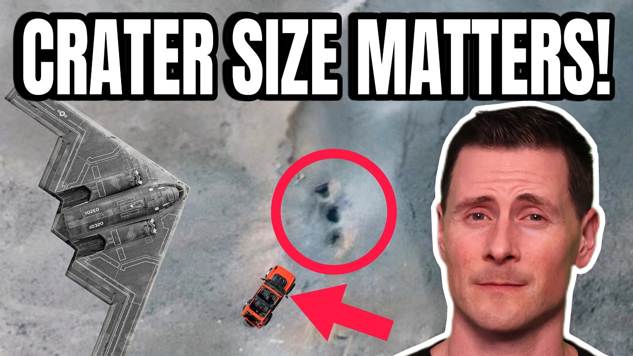 Fighter Pilot Exposes HIDDEN CLUES in Iran Nuclear Bunker Strike Craters!
