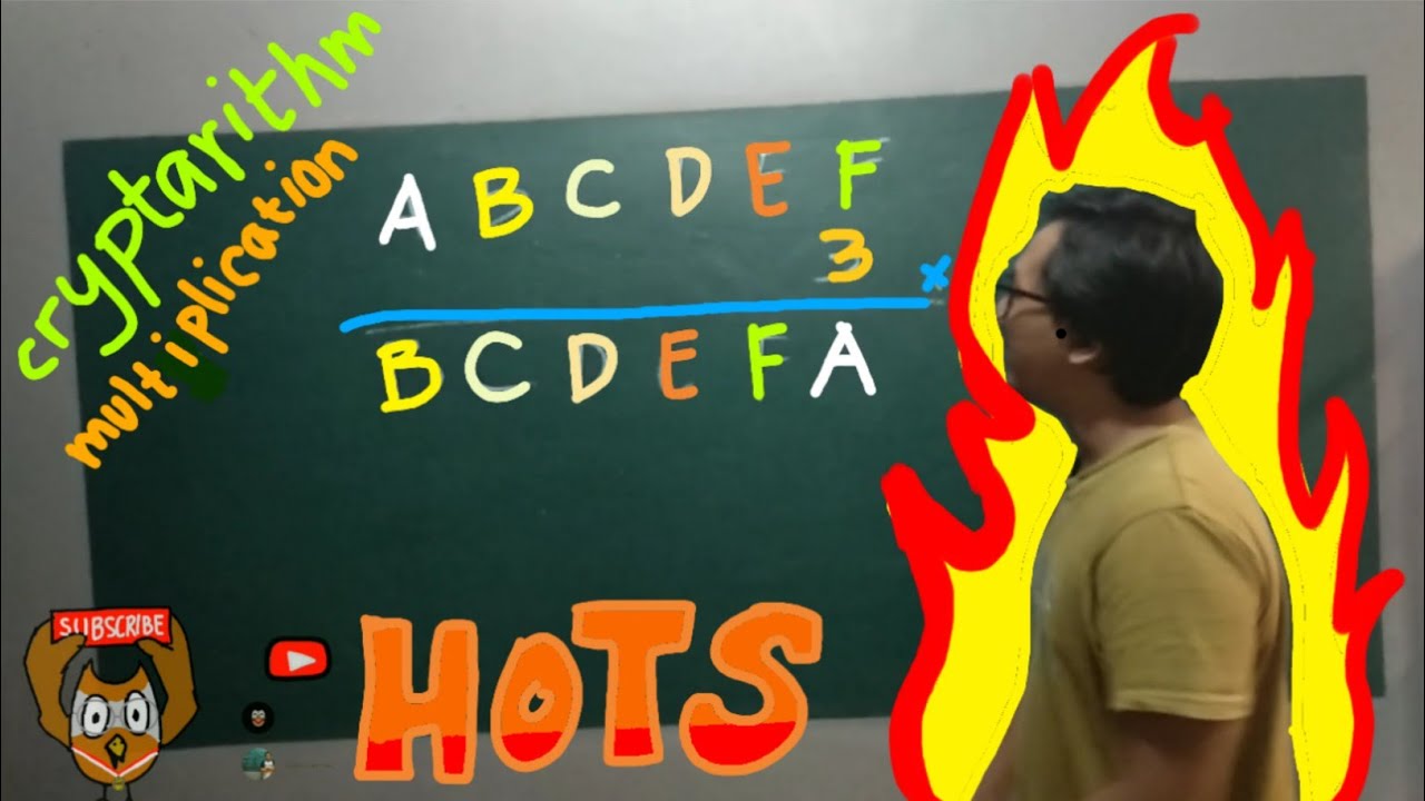 Cryptarithm - Soal HOTS Perkalian