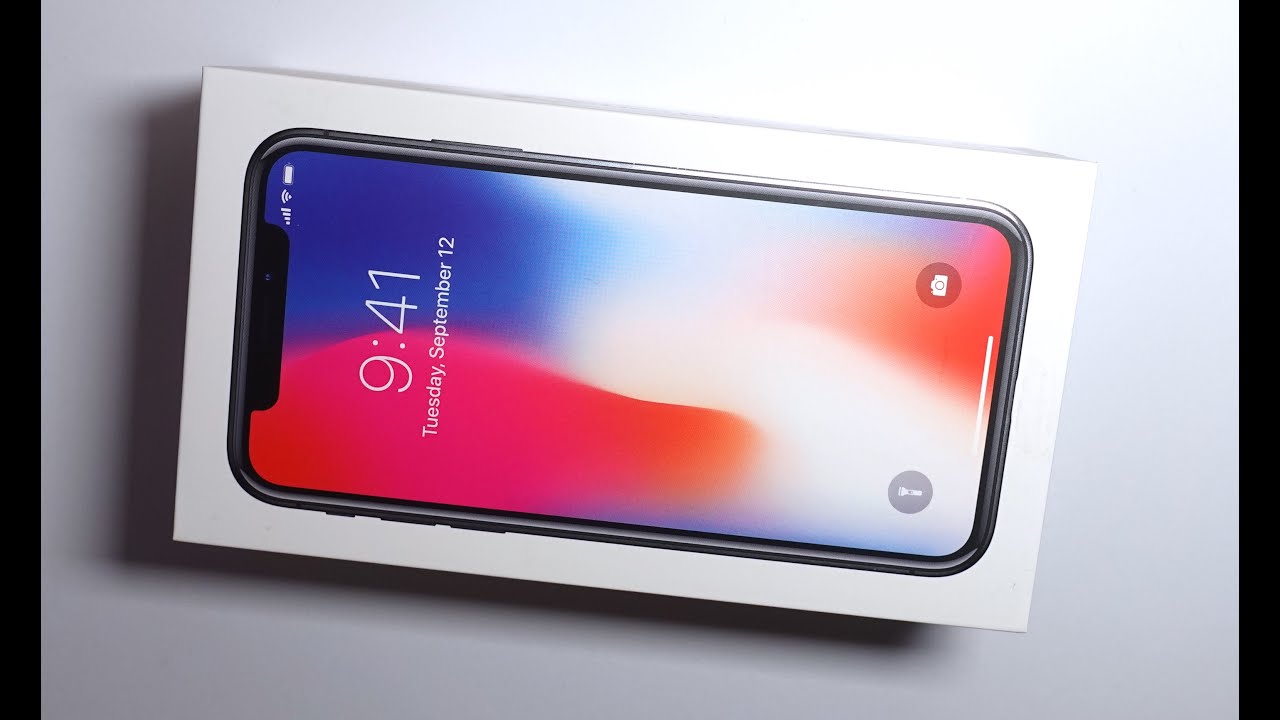 iPhone X package contents