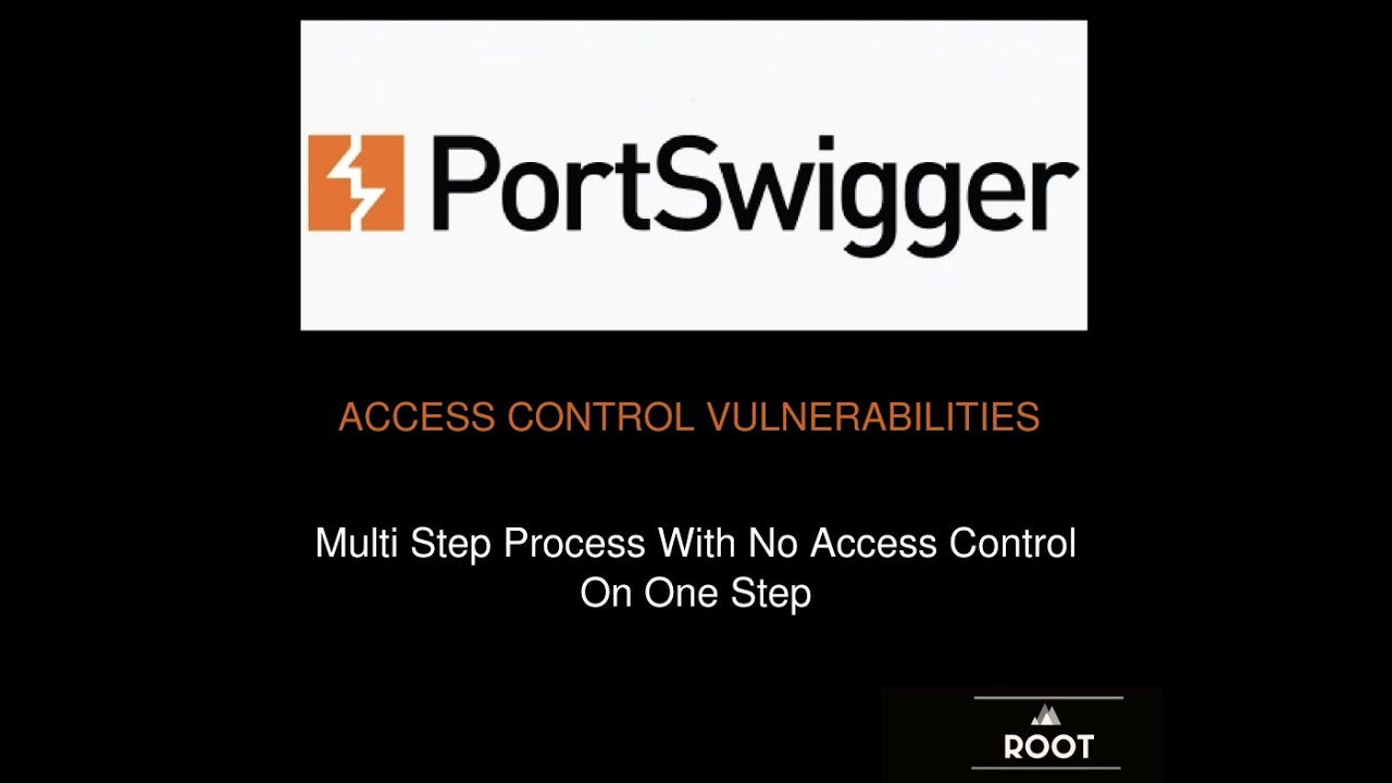 Multi step process with no access control on one step