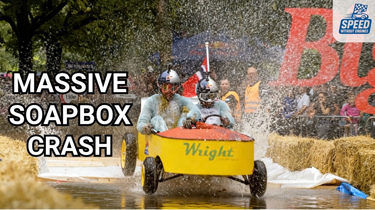 What If Even A Crash Couldn't Stop A Soapbox Car Vol.12 #soapboxredbullrace