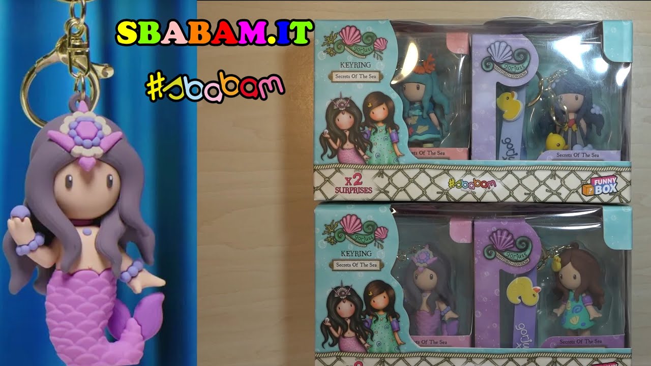 ECCO LE SANTORO GORJUSS KEY RING SECRETS OF THE SEA @#sbabam