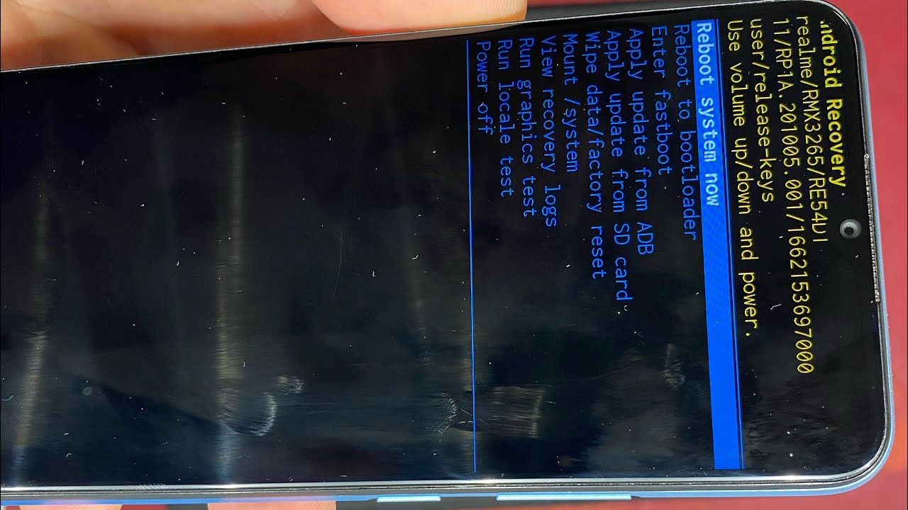 Come sbloccare uno smartphone realme bloccato con codice o strisciata