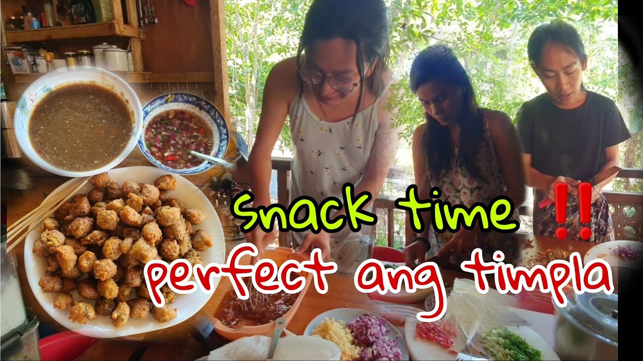 Busy busyhan gawa ng snacks @ReaFeelingera 