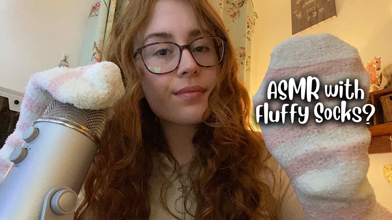 ASMR - Fluffy Sock Brain Massage?! (intense)