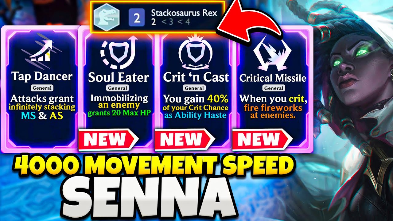 Untouchable Senna: 4000 Max Move Speed + 1000 Range | ARAM Mayhem