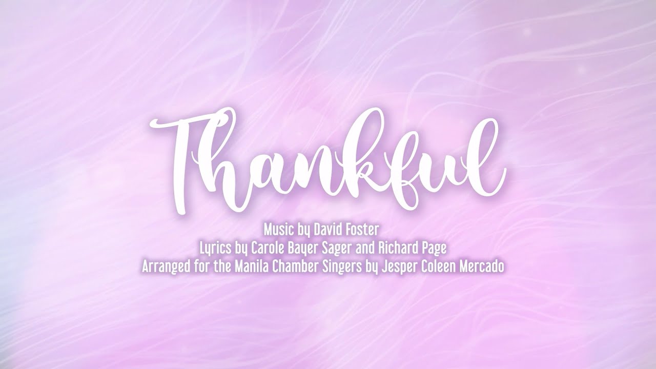 Thankful