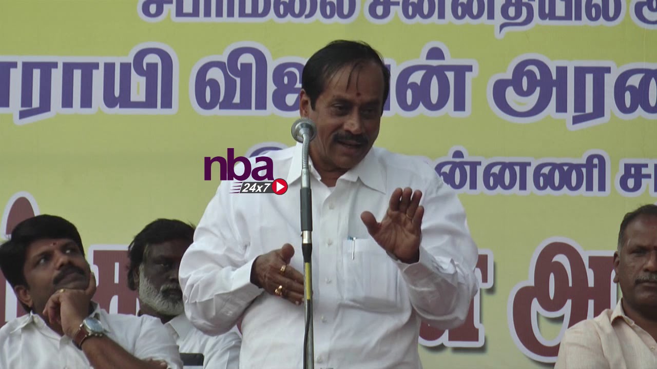 எச் ராஜா ஆவேச பேச்சு  H Raja Latest Blast Speech on Sabarimala and Communist  |nba 24x7