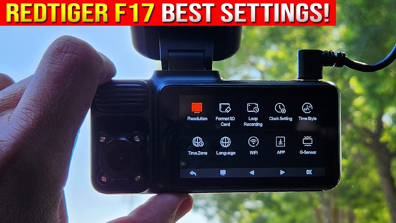 REDTIGER F17 Full Menu & Recommended Settings!