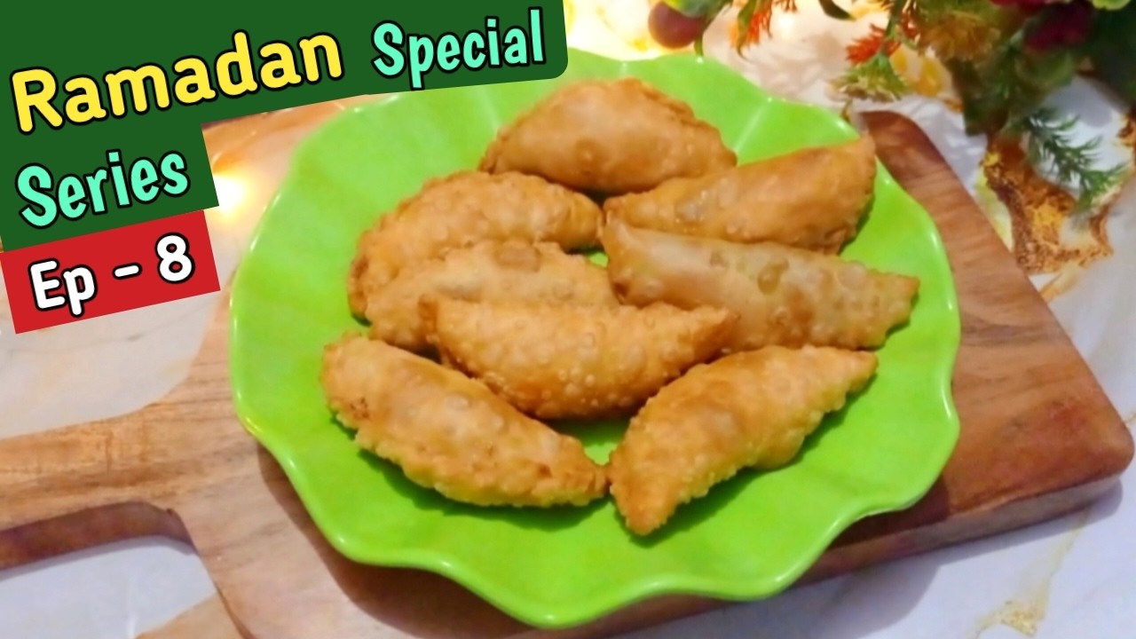 Meetha Samosa Recipe  | गुजिया समोसा  | Sweet Samosa | Ramadan Special How To Make Sweet Samosa