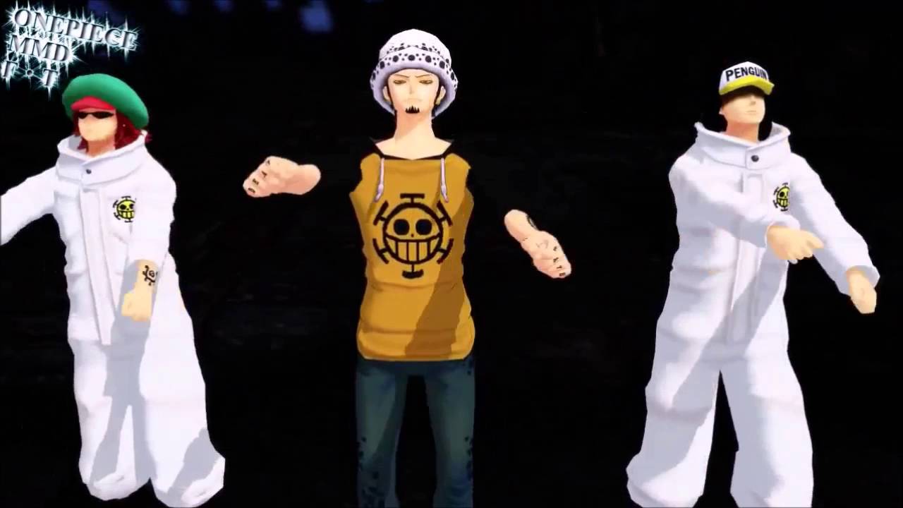 {MMD} Trafalgar Law & Corazon SummerdanceParty