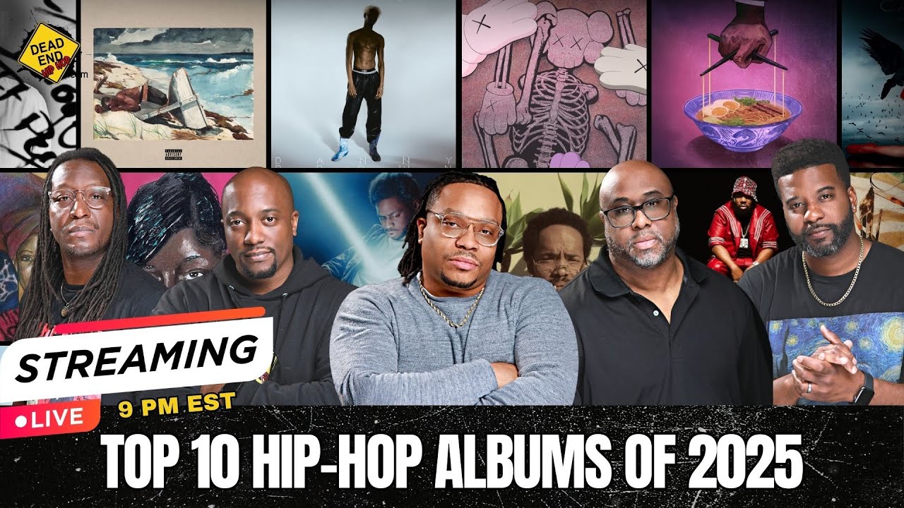 Top 10 Hip Hop Albums of 2025 LIVE