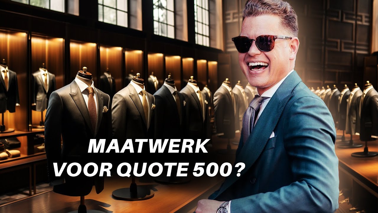 Luxe op Maat: Kleermaken voor Quote 500 Miljonairs? | Over De Vloer Bij Paul Sartoria