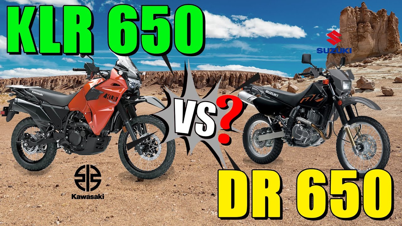 KLR 650 vs DR 650: Similares, Pero Distintas... 🍏🍎