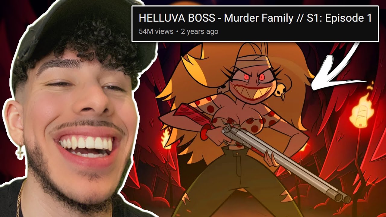HELLUVA BOSS SEASON 1 EPISODE 1 REACTION! MURDER FAMILY 😱🔥