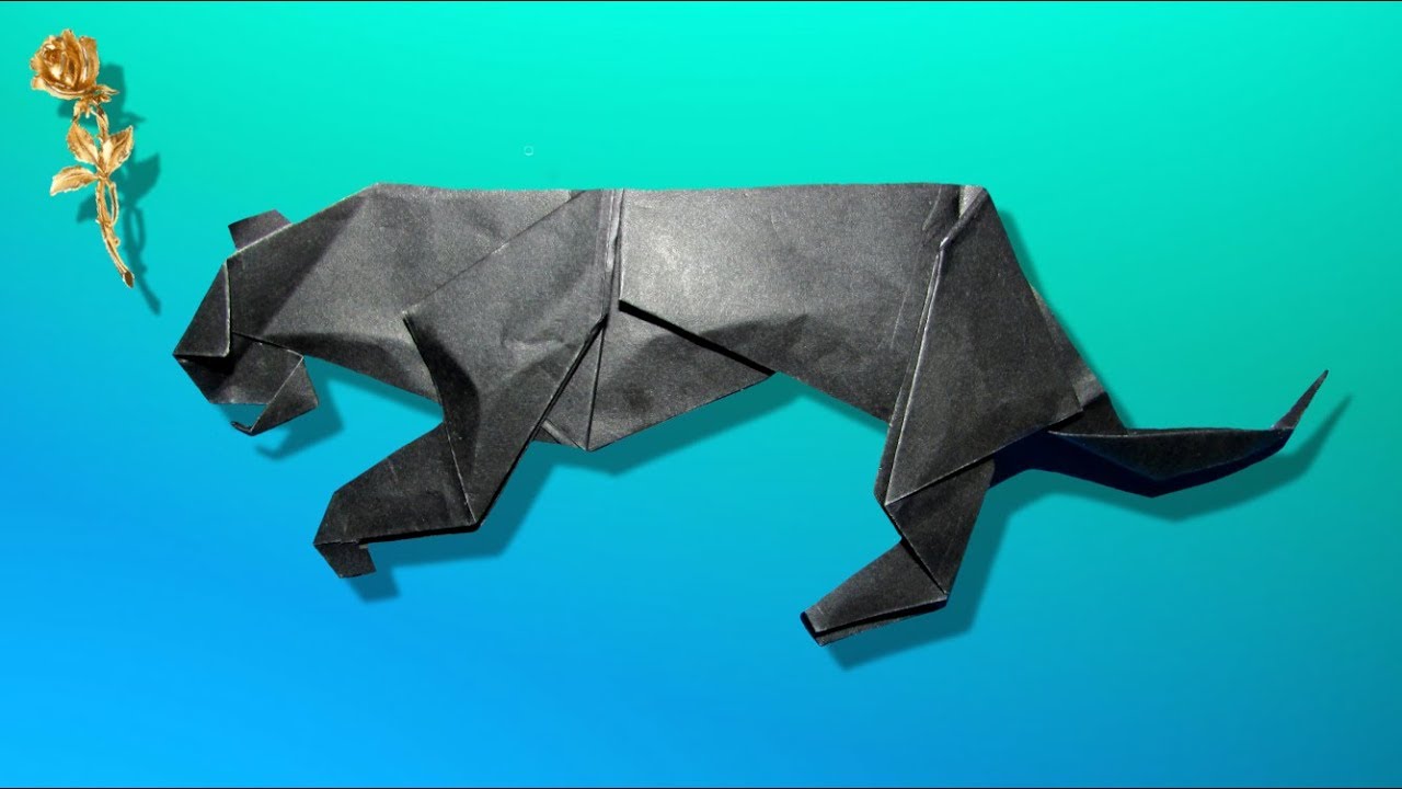 Origami : 🐆 Jaguar, Panthere