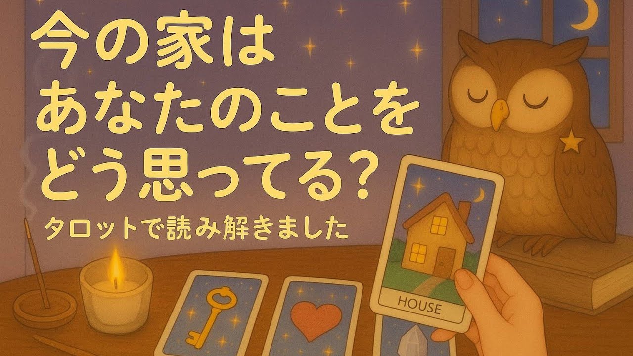 今住んでいる家の気持ち🏡あなたの事をどう思っていますか🔮✨