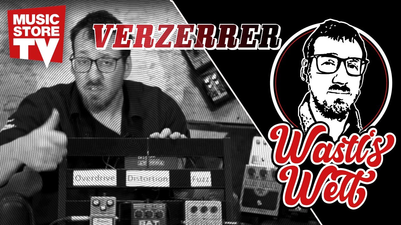 Was ist ein Verzerrer? Overdrive, Distortion und Fuzz f&uuml;r E-Gitarre. Effekte f&uuml;r verzerrte Sounds.