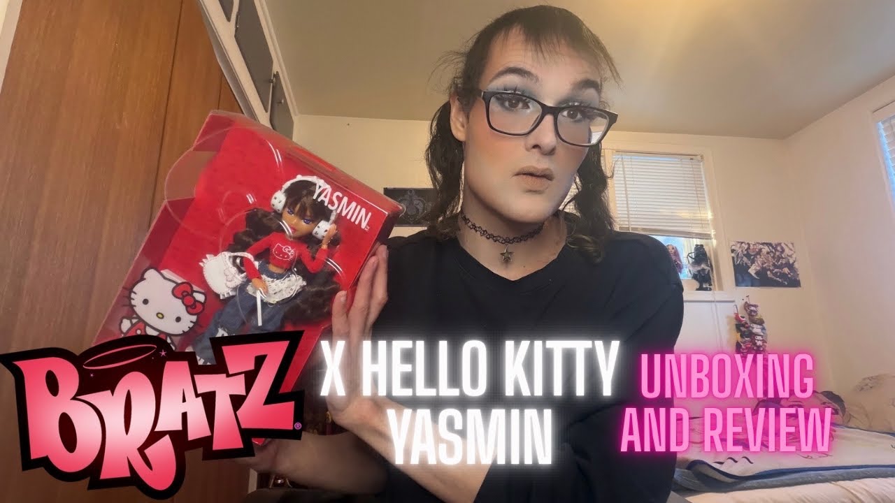 She slays Hello Kitty fashion! Bratz X Hello Kitty Yasmin unboxing and review! Gorgeous Disgrace 