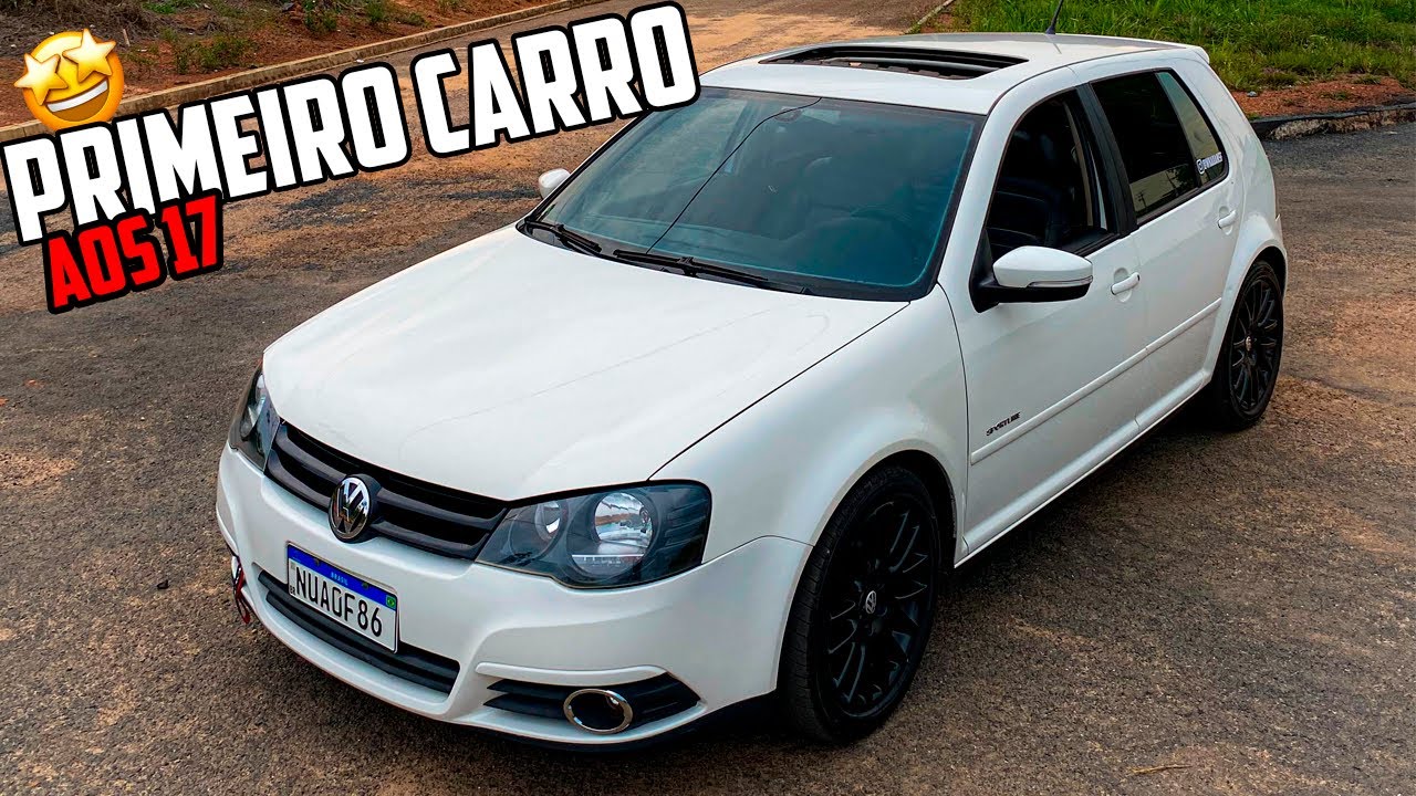 MEU PRIMEIRO CARRO AOS 17 ANOS (GOLF SPORTLINE) 🤩