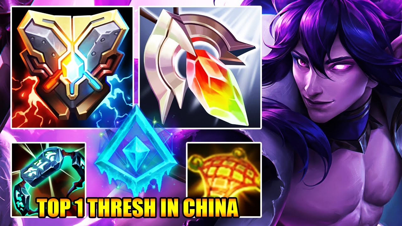 WILD RIFT CHINA TOP 1 THRESH - THE BEST THRESH PLAYER IN THE WORLD!!