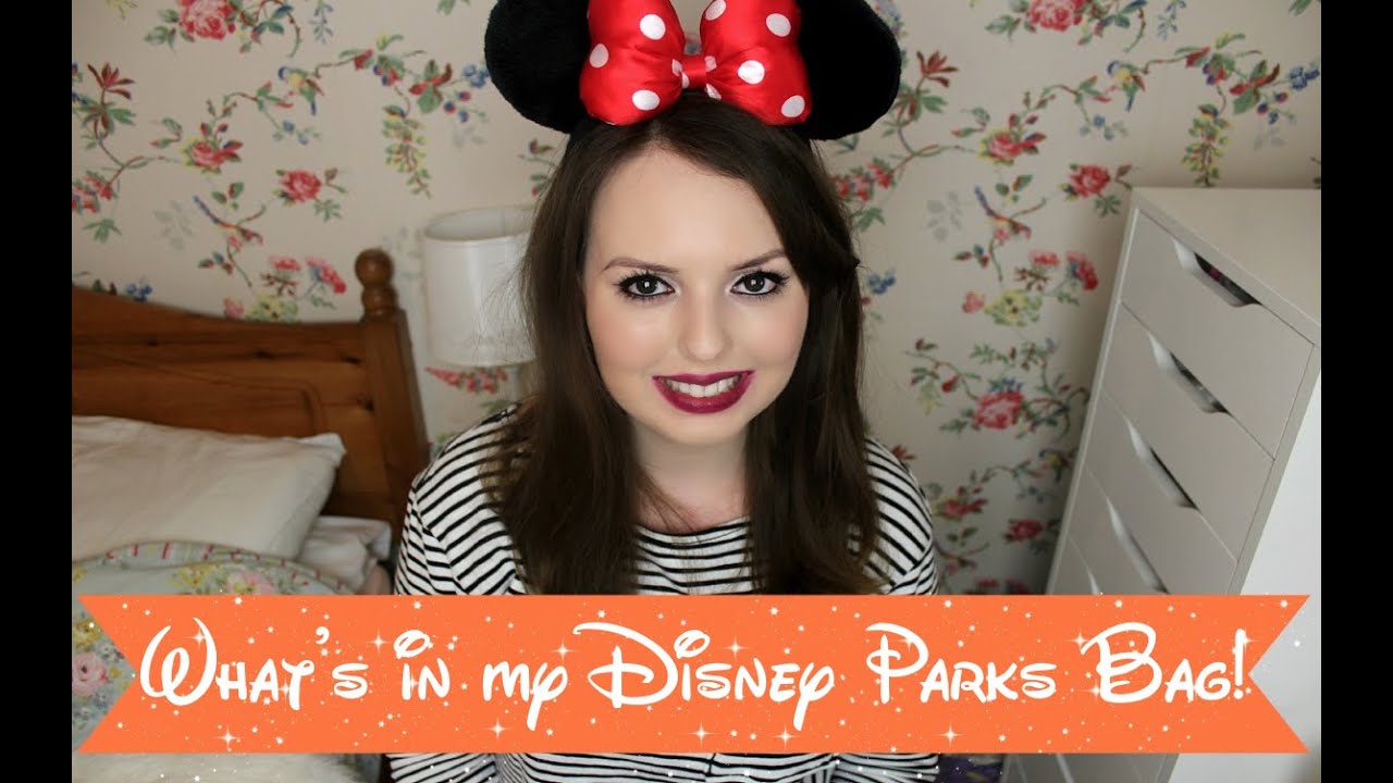 What's In My Disney Park Bag!