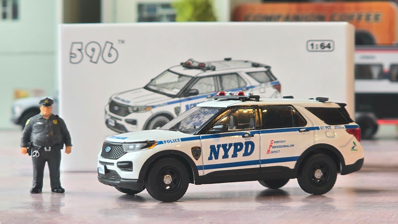 Отличное соотношение цены и качества! Литая модель автомобиля Ford Police Interceptor Utility NYP...