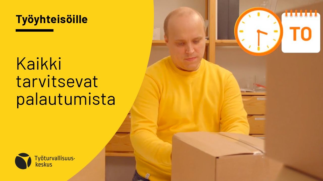 Kaikki tarvitsevat palautumista