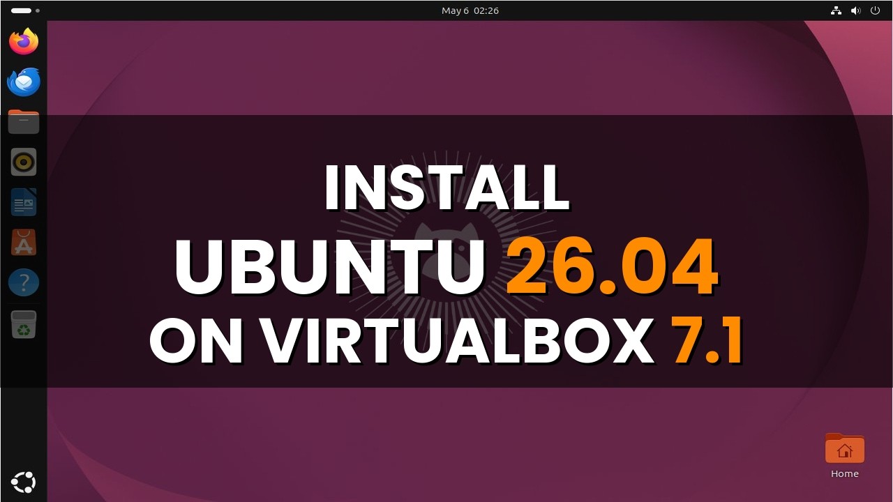 Как установить Ubuntu 26.04 на VirtualBox 7.1 с пользовательскими разделами диска