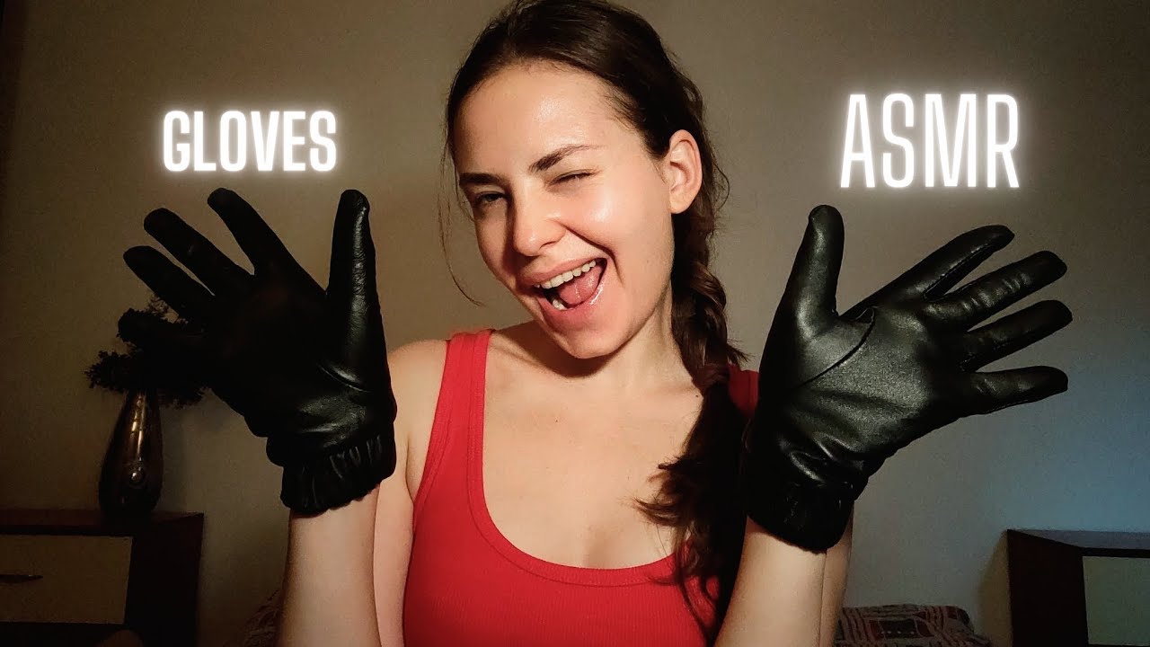 Leather gloves ASMR 🧤 Personal attention, face touching and more 💆‍♀️