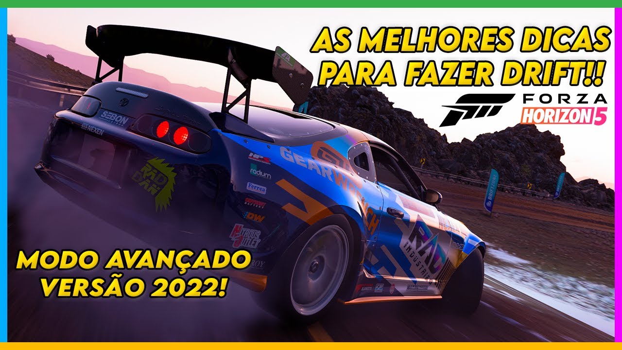 COMO FAZER DRIFT E POWERSLIDE AVANÇADO NO FORZA HORIZON 5 - Definitivo!