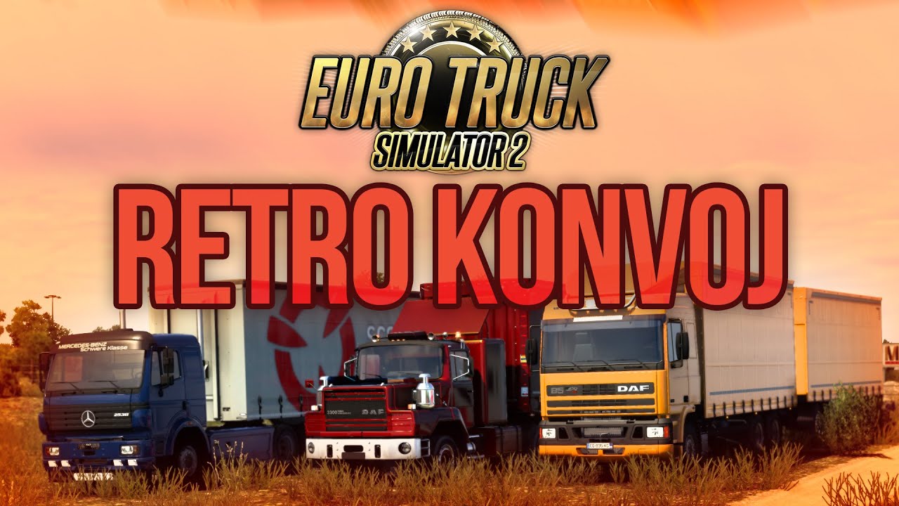 RETRO KONVOJ MULTIPLAYER V GRAND UTOPIA | Euro Truck Simulator 2