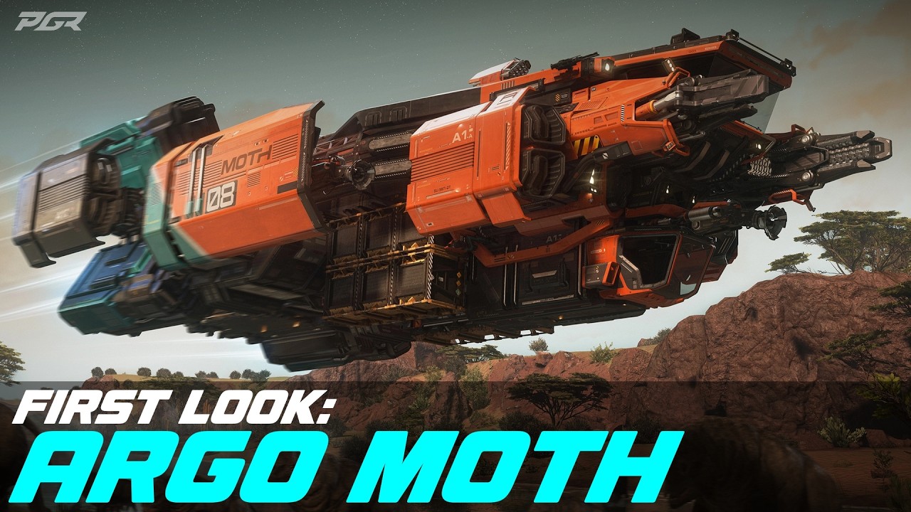 Первый взгляд на новый ARGO MOTH &mdash; Star Citizen