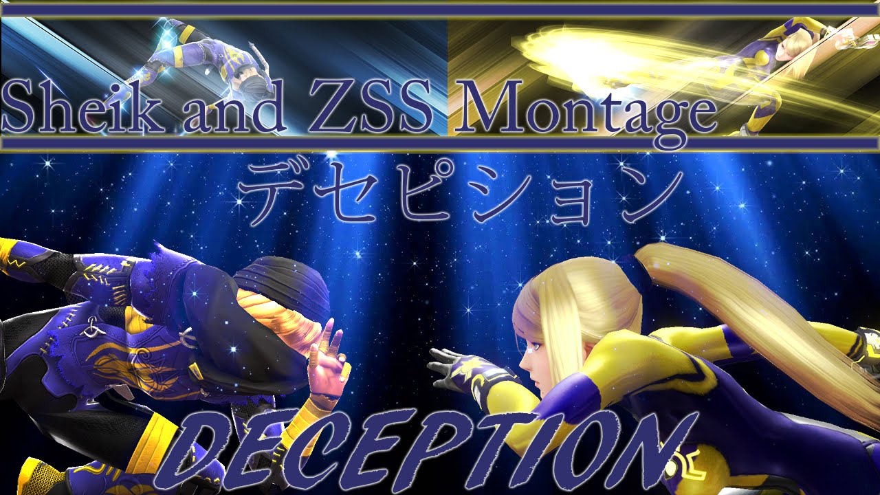 【SSB4】 Deception: A Sheik and Zss Montage