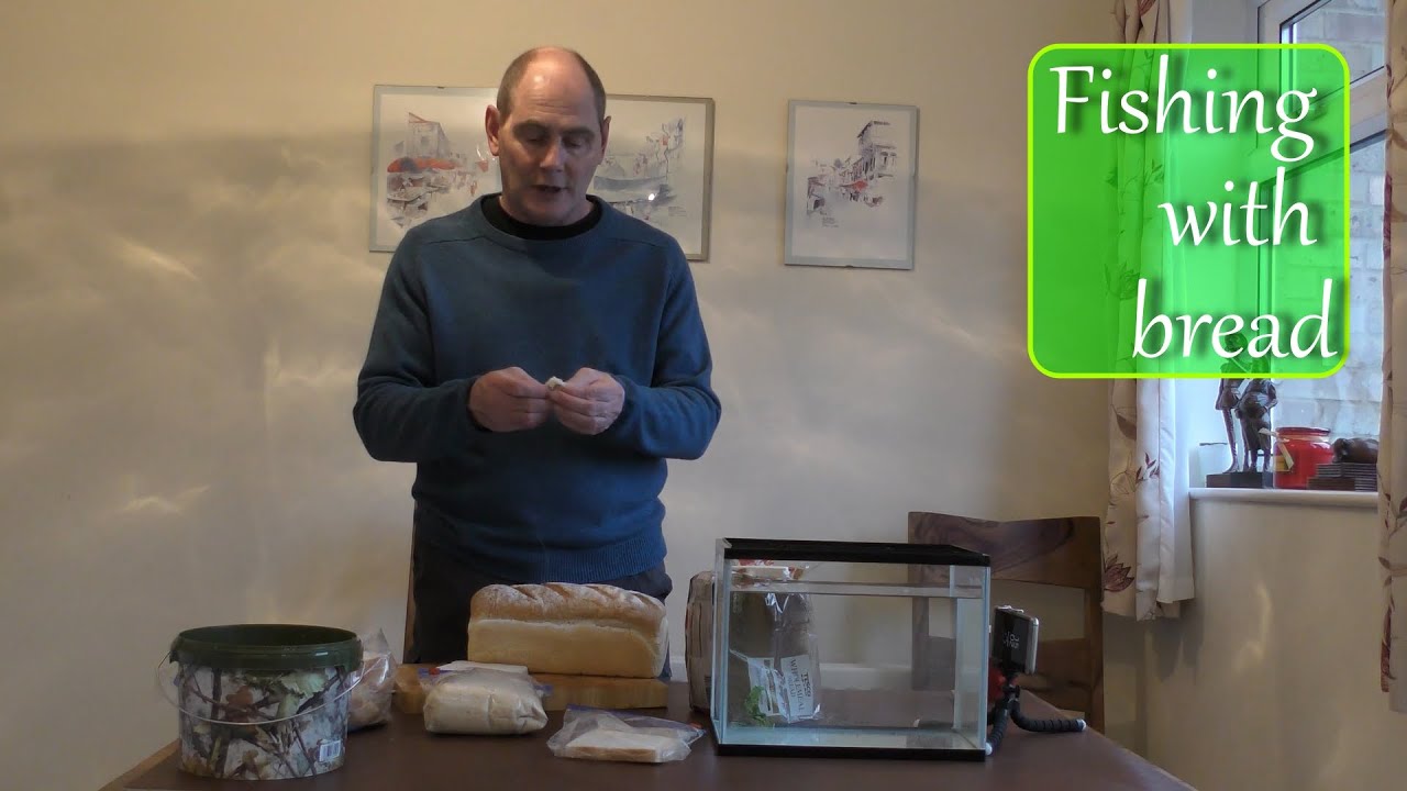 Fishing with bread with Andrew Bolderson