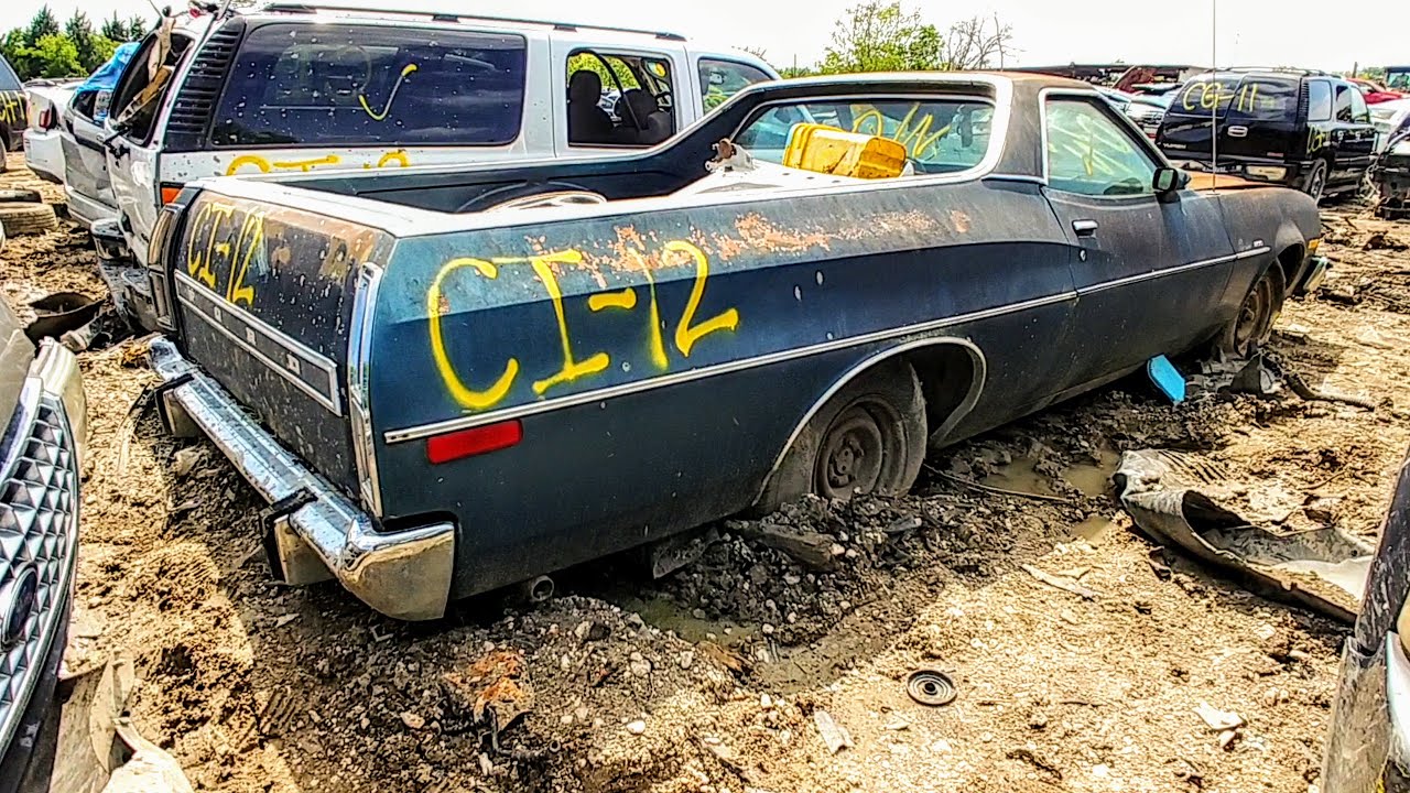 1973 Ford Ranchero 500 Junkyard Find