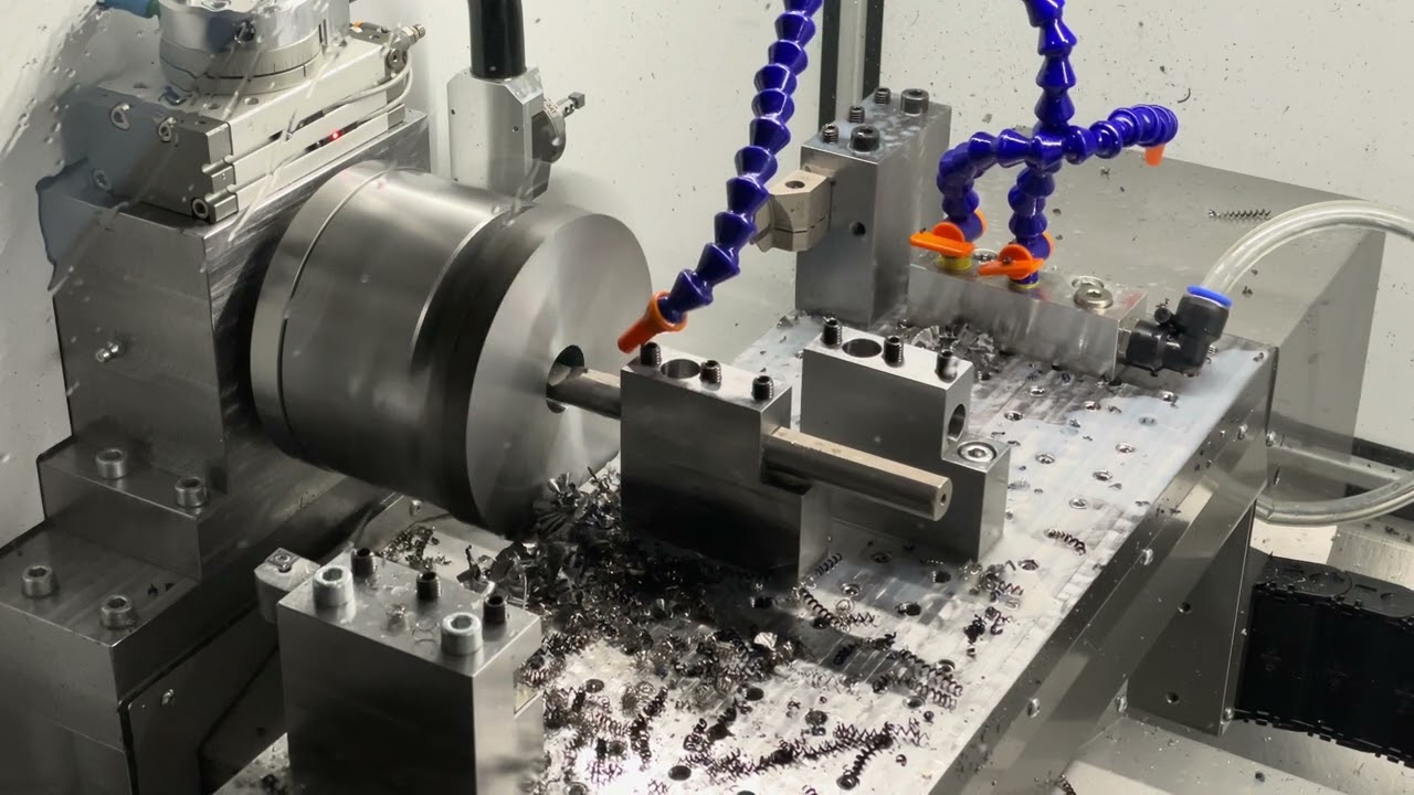 How to make a flange for a power chuck on a lathe