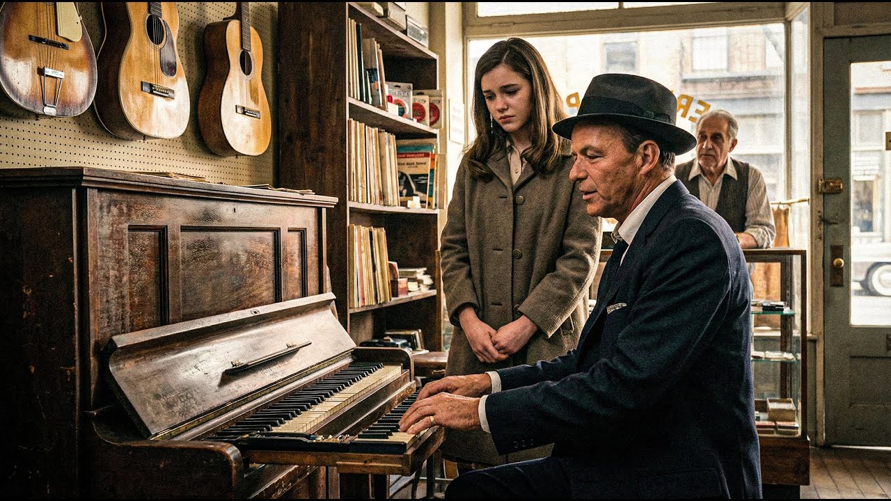 Girl Was Selling Her Dead Father's Piano for $50 — SUDDENLY Frank Sinatra Walked In