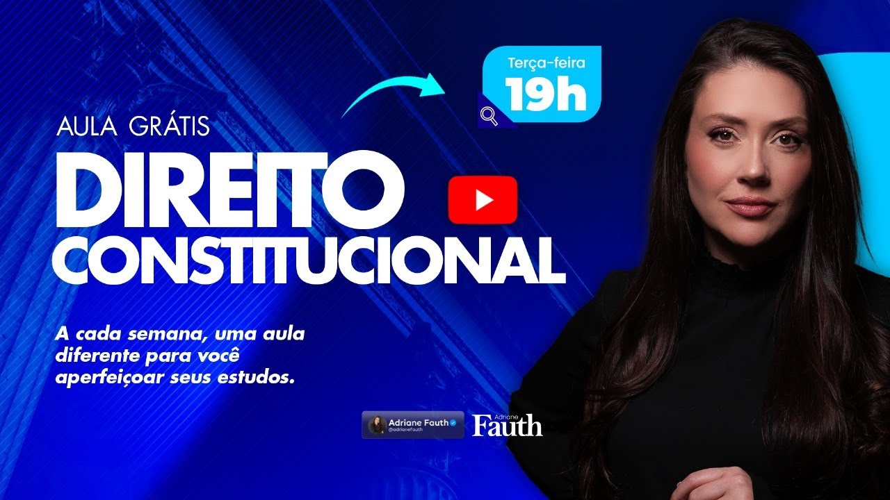 AULA DIREITO CONSTITUCIONAL - FUNÇÕES ESSENCIAIS A JUSTIÇA | ADRIANE FAUTH